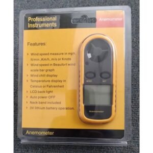 Anemómetro – Termómetro