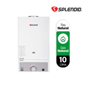 Calefon 10 Litros Tiro Natural Gas Natural Splendid