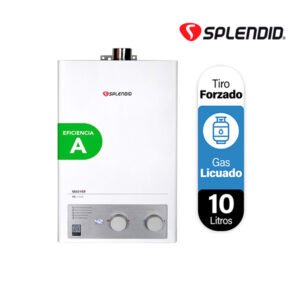 Calefon 10 Litros Tiro Forzado Gas Licuado Splendid