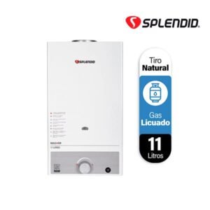 Calefon 11 Litros Tiro Natural Gas Licuado Splendid