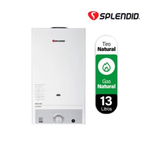 Calefon 13 Litros Tiro Natural Gas Natural Splendid