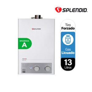 Calefon 13 Litros Tiro Forzado Gas Licuado Splendid