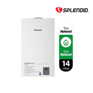 Calefon 14 Litros Tiro Natural Gas Natural Splendid