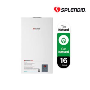 Calefon 16 Litros Tiro Natural Gas Natural Splendid