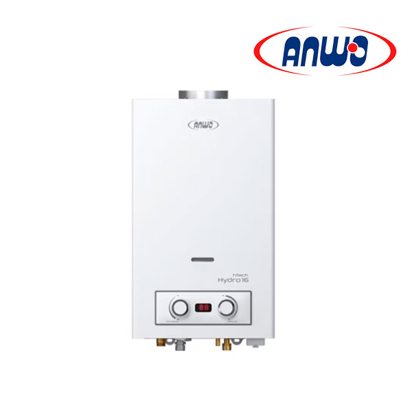 Calefont Mural Anwo 8 Litros HITECH HYDRO 16 Gas Natural Tiro Natural 1 Calefont Mural Anwo 8 Litros HITECH HYDRO Gas Natural Tiro Natural