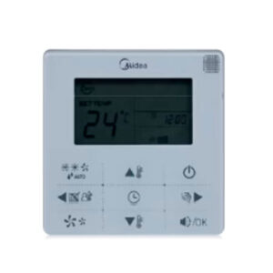 Control Remoto Alambrico MIDEA para Fan Coil Cassette y Muro