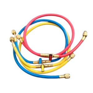 Mangueras de carga C/valvula C/ Kit 3 x 0,91mt