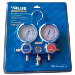 Manifold de Carga VALUE Anticolisión R410a R22 R407 R134