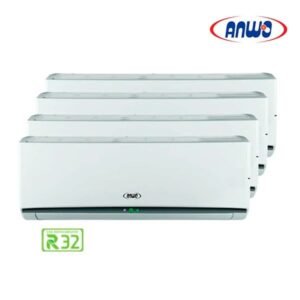 Multisplit 28.000 BTU ANWO Inverter Frio y Calor R32 c/4 UI