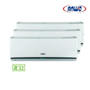 Multisplit 28.000 BTU ANWO Inverter Frio y Calor R32 c/3 UI