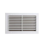 Rejilla de extracción y retorno 60 × 60 cm de Aluminio con Damper