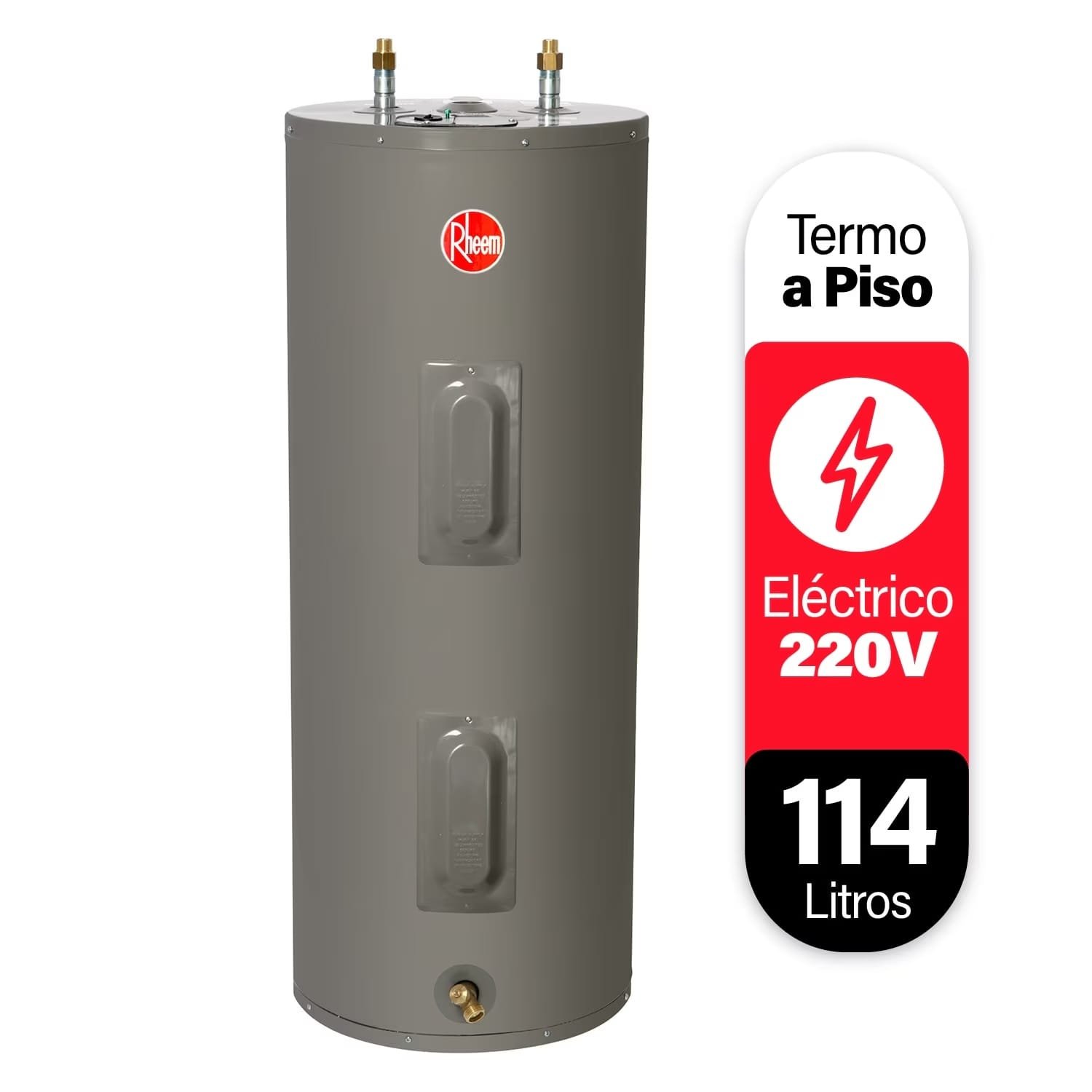 Termo Eléctrico de Piso 114 Litros Rheem 220V 1 Termo electrico de piso 114 litros Rheem