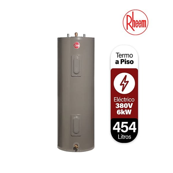 Termo Eléctrico de Piso 454 Litros 380V Rheem 1 Termo electrico de piso 454 litros Rheem 380V