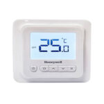 Termostato HONEYWELL Digital Configurable para fan coil ModBus RTU Incluye placa muro
