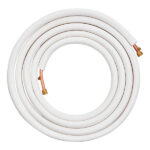 Tuberias C/Aislacion Kit 1/4 y 1/2 x 5mt C/Tuercas